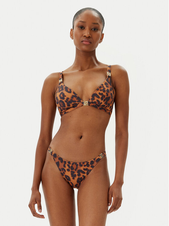 Chantelle Chantelle Bikini augšdaļa Sauvage C17UQF Brūns