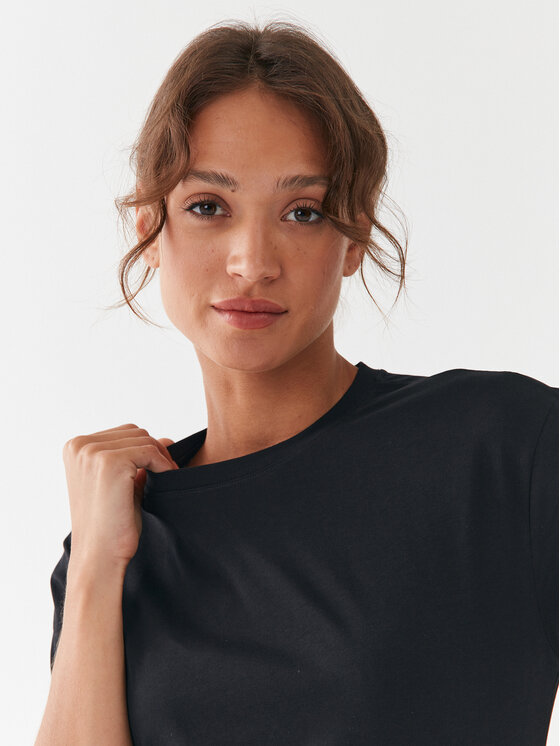 United Colors Of Benetton United Colors Of Benetton Majica 3096D102O Črna Regular Fit