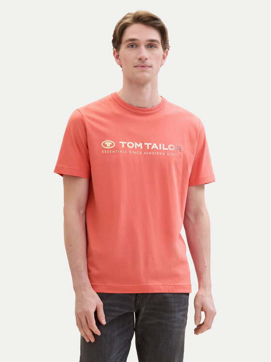 Tom Tailor T-shirt 1041855 Crvena Regular Fit