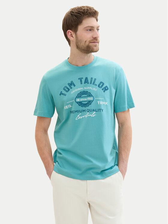 Tom Tailor T-shirt 1037735 Bleu Regular Fit | Modivo.fr