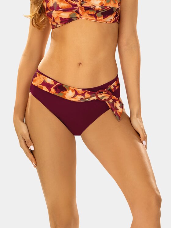 Feba Feba Bikini pezzo sotto FD164E Bordeaux