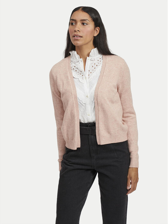 Vila Vila Strickjacke Ril 14060800 Rosa Regular Fit