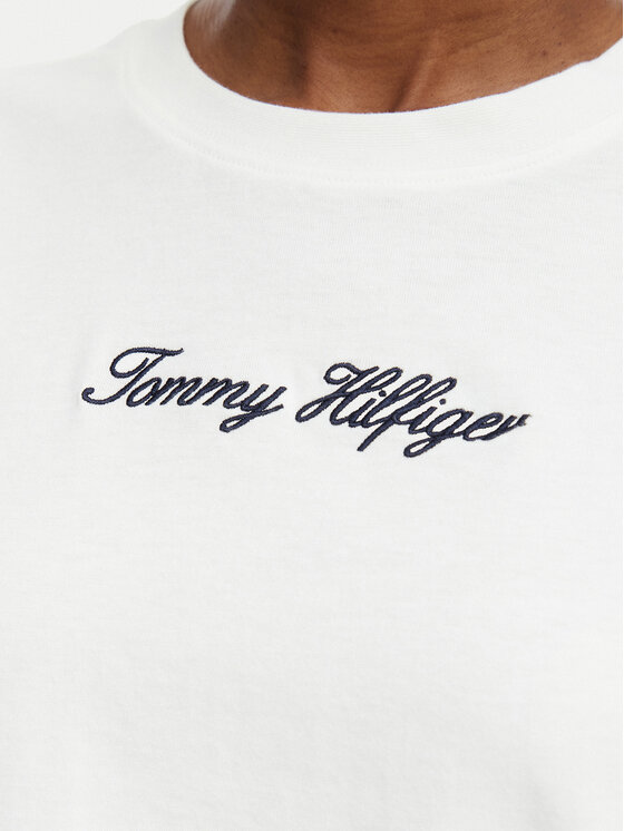 Tommy Hilfiger Tommy Hilfiger Тишърт Classic WW0WW50948 Бял Relaxed Fit