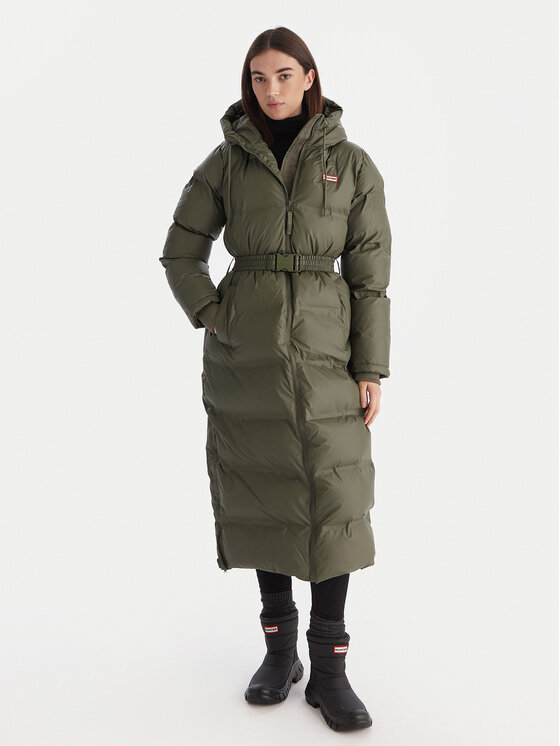 Hunter Hunter Winterjacke Hutchison HARW0001252 Grün Regular Fit