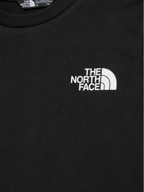 The North Face The North Face Póló Simple Dome NF0A8DRP Fekete Regular Fit