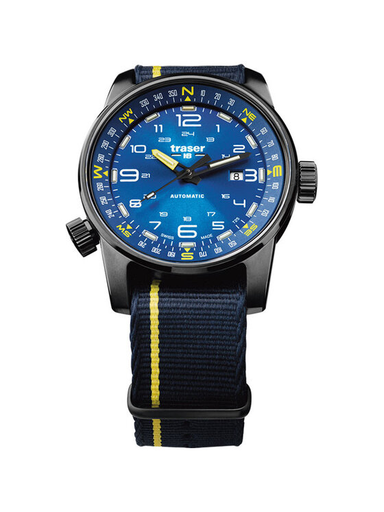Traser Traser Zegarek TS-107719 Niebieski