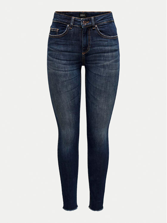 ONLY ONLY Džinsi Blush 15326910 Tumši zils Skinny Fit