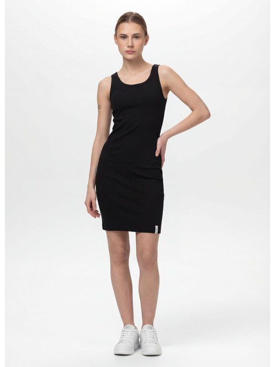 PITBULL PITBULL Sukienka codzienna LAYLA Czarny Slim Fit