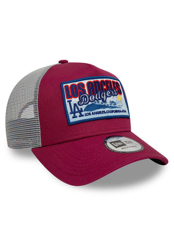 New Era New Era Бейсболка La Dodgers Mlb Patch 9Forty 60595249 Червоний