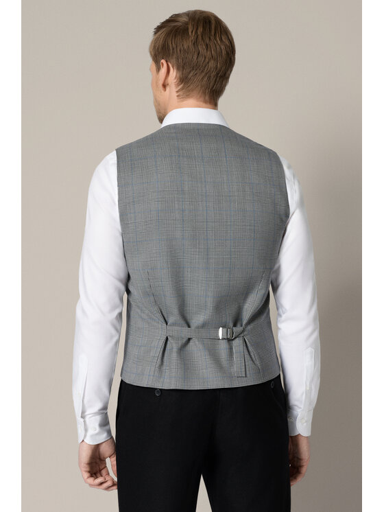 Lancerto Lancerto Kamizelka Vilano KA073126000008 Szary Regular Fit