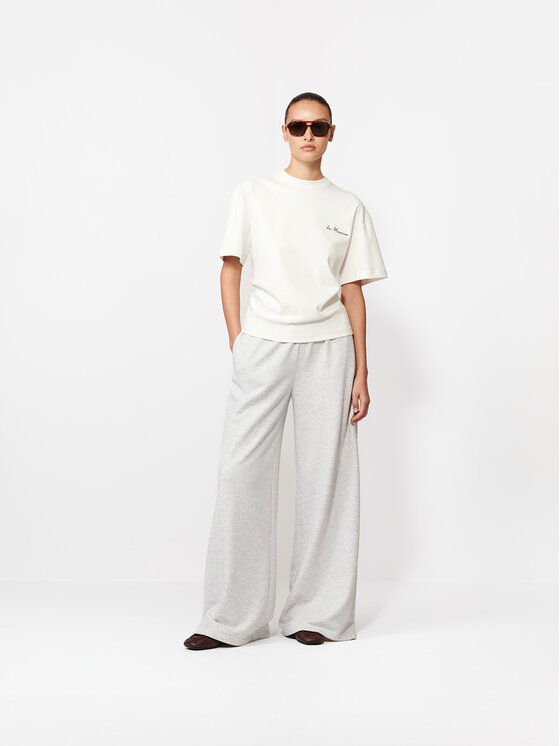 La Mania La Mania Tričko BABES Écru Basic Fit