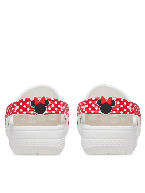 Crocs Crocs Iešļūcenes Classic Disney Minnie Mouse Clog T208710 Balts