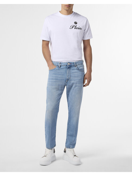 PHILIPP PLEIN PHILIPP PLEIN Jeansy 30027 Niebieski Slim Fit