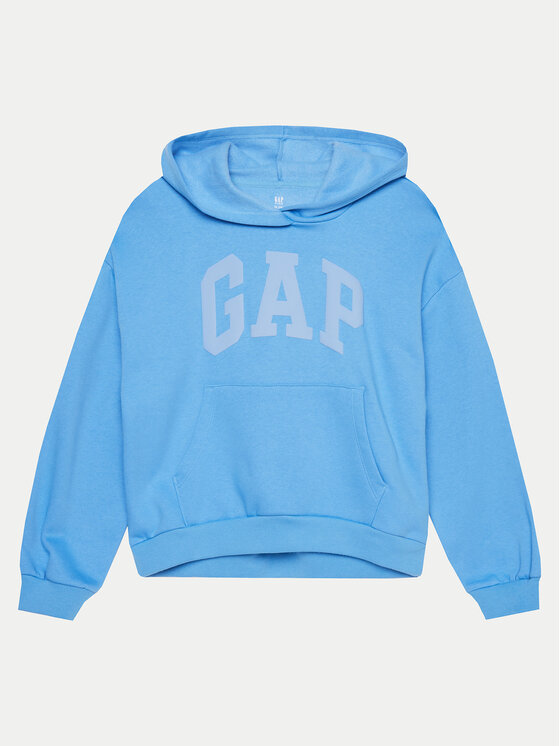 Gap Gap Džemperis ar kapuci 870903 Zils Regular Fit