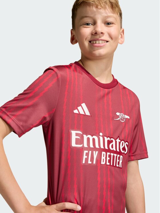 adidas adidas Koszulka techniczna Arsenal FC 26 Pre-Match Jersey Czerwony Regular Fit