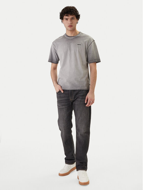 Guess Guess Tricou M6GI26 K3246 Gri Regular Fit