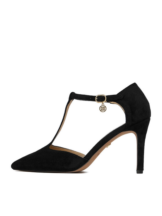 Nine West Nine West Pantofi cu toc subțire CEO-CD25-193-1 Negru
