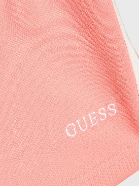 Guess Guess Szorty sportowe J3GD20 KBO62 Różowy Relaxed Fit