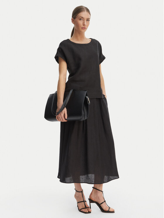 Marella Marella Тишърт Geyser 2615111132 Черен Regular Fit