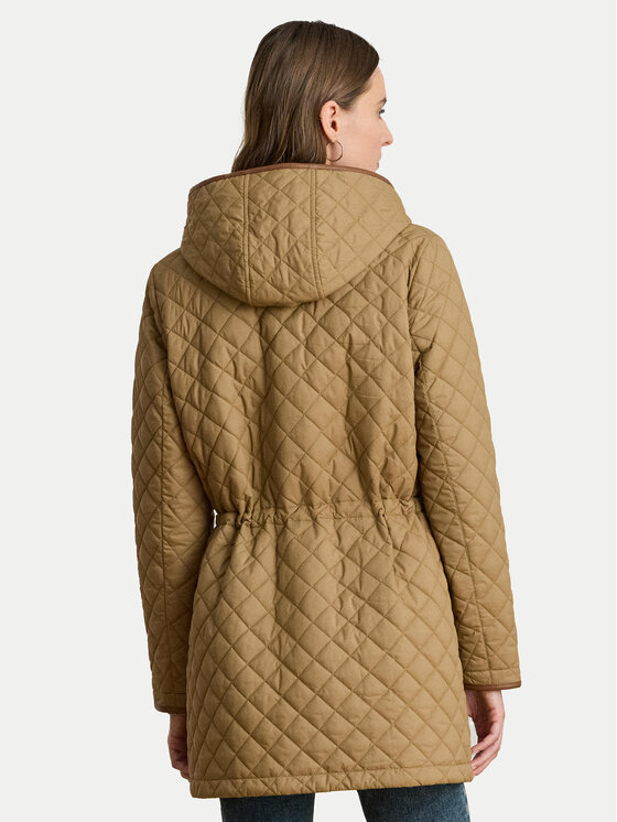 LAUREN RALPH LAUREN LAUREN RALPH LAUREN Prehodna jakna 297979534002 Rjava Straight Fit