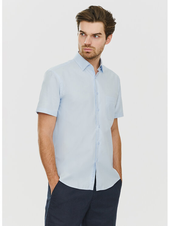 Pako Lorente Pako Lorente Koszula P24SF-1K-001 Błękitny Regular Fit