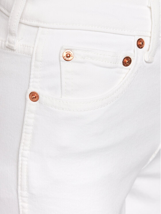 Gap Gap Blugi 570955-00 Alb Slim Fit