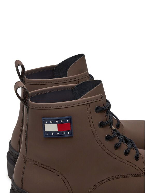 Tommy Jeans Tommy Jeans Pohodni čevlji EM0EM01447 Rjava