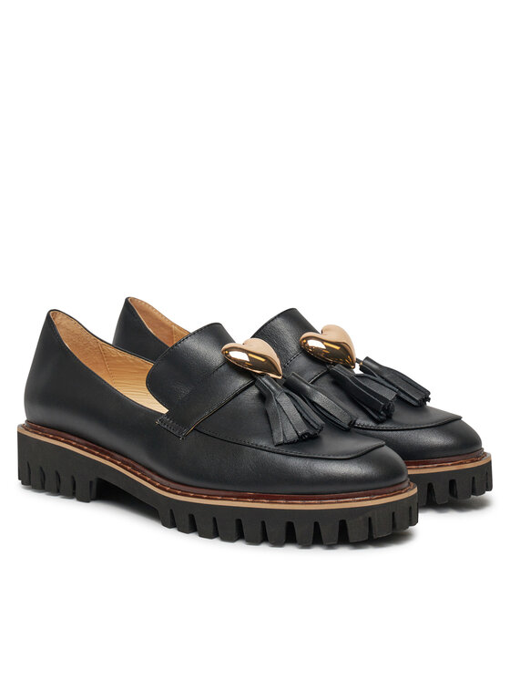 Baldowski Baldowski Slipper D04958-DIAN-002 Schwarz