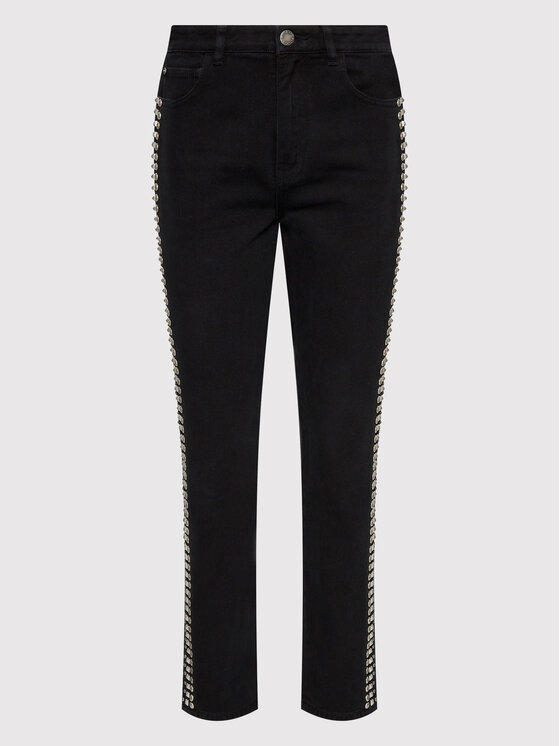 PINKO Pinko Τζιν Urlo 5 1J111F A0A3 Μαύρο Regular Fit