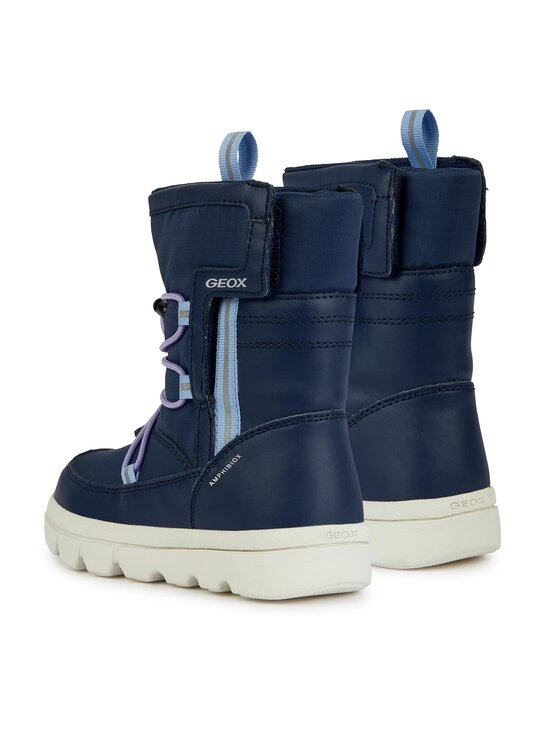 Geox Geox Škornji za sneg J Willaboom Girl B A J36HWC 054FU C4231 M Mornarsko modra