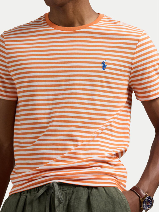 Polo Ralph Lauren Polo Ralph Lauren Tričko 710956828002 Oranžová Custom Slim Fit