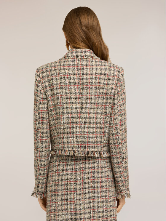 Motivi Motivi Giacca di transizione Q095Q001127N0V2 Crema Regular Fit