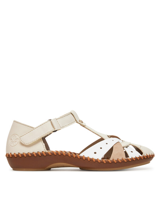 Rieker Rieker Sandalen M1655-61 Beige