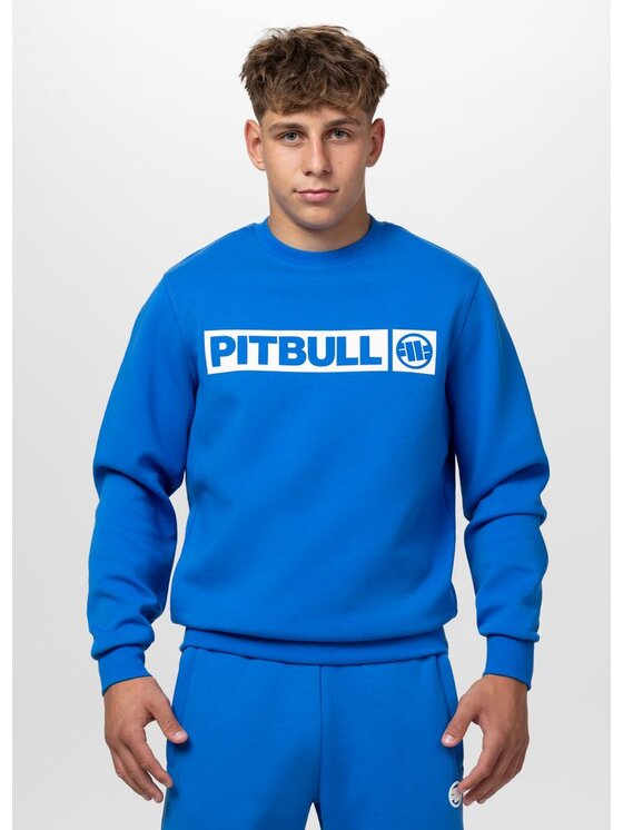 PITBULL PITBULL Bluza CHARGER Niebieski Regular Fit