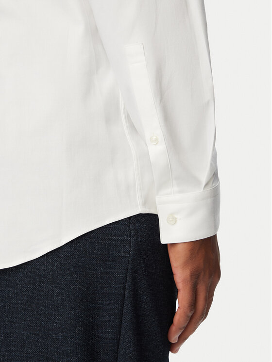 HUGO HUGO Риза Kaleb 50544949 Бял Slim Fit