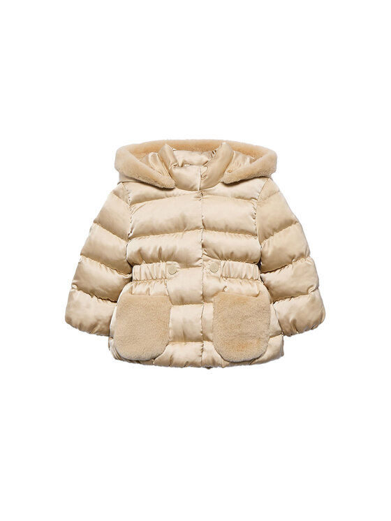 Abel & Lula Abel & Lula Giubbotto invernale 5821 Beige Regular Fit
