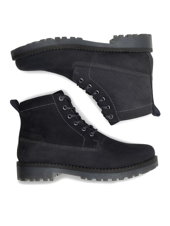Badura Badura Schnürstiefeletten BOWER-06 MI08 Dunkelblau