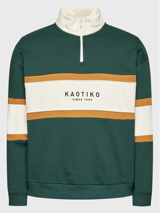 Kaotiko Džemperis Berwin AK152-01-G002 Žalia Regular Fit