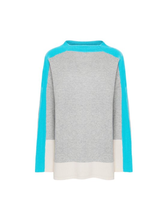 Elena Mirò Elena Mirò Maglione M446E001863N0B2 Turchese Regular Fit