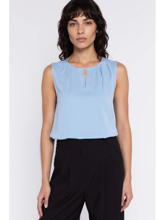 NIFE NIFE Halenka B225 Modrá Regular Fit