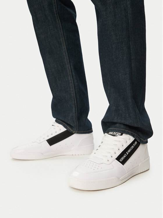 Versace Jeans Couture Сникърси 80YA3SD4 Бял