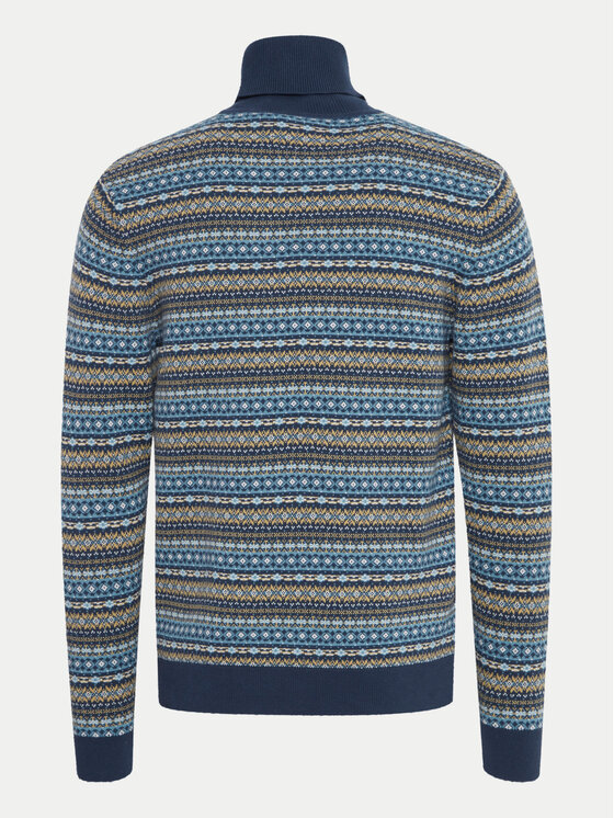 Blend Blend Rollkragenpullover 20717856 Blau Regular Fit