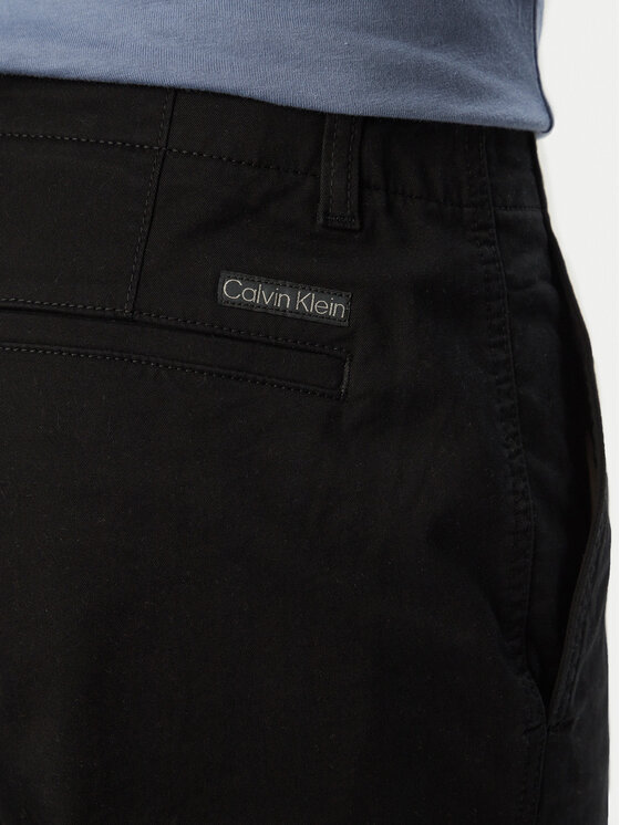 Calvin Klein Jeans Calvin Klein Jeans Chino hlače LV04RF618G Črna Slim Fit
