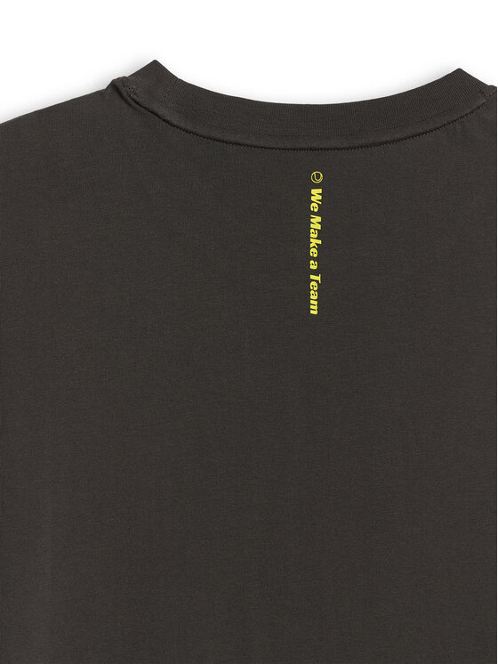 4F 4F T-Shirt SETPOINT Szary ciemny Regular Fit