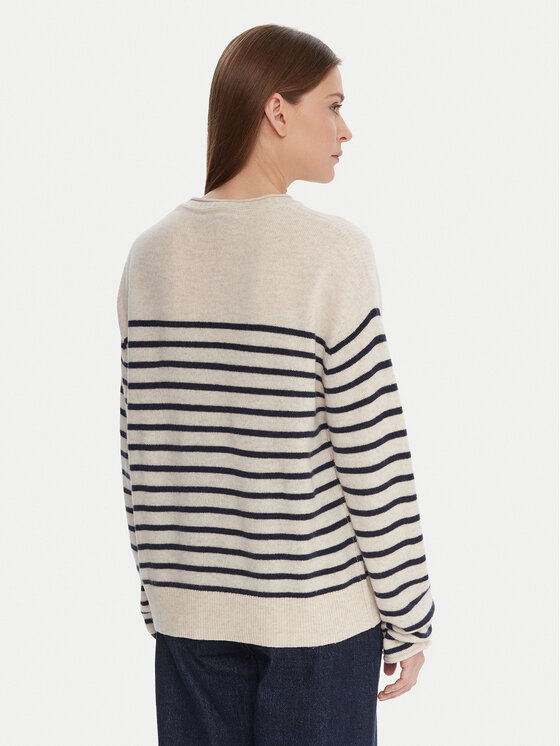 Tommy Hilfiger Tommy Hilfiger Sweater WW0WW46438 Ekru Regular Fit