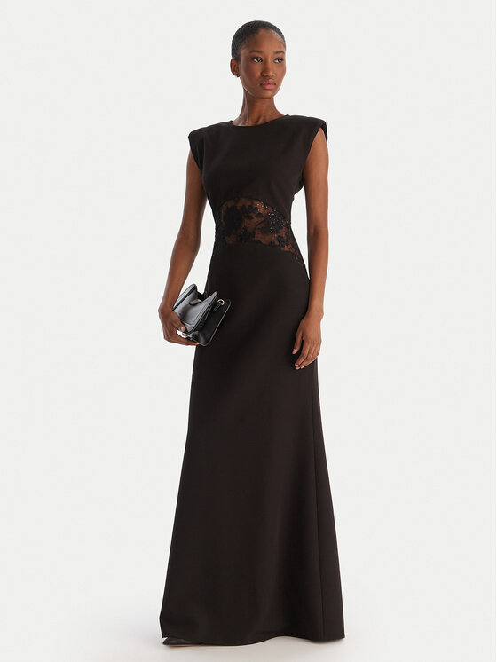 ACCESS FASHION ACCESS FASHION Večernja haljina 54-3309-168 Crna Regular Fit