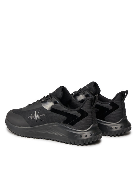 Calvin Klein Jeans Calvin Klein Jeans Sneakers Eva Runner Low Lace Ml Mix YM0YM00968 Negru