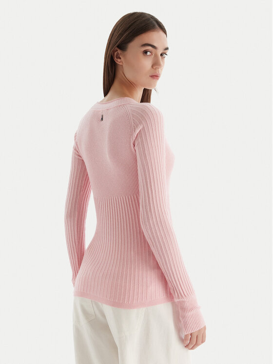 Patrizia Pepe Patrizia Pepe Πουλόβερ 2K0337/K7S0-M555 Ροζ Regular Fit