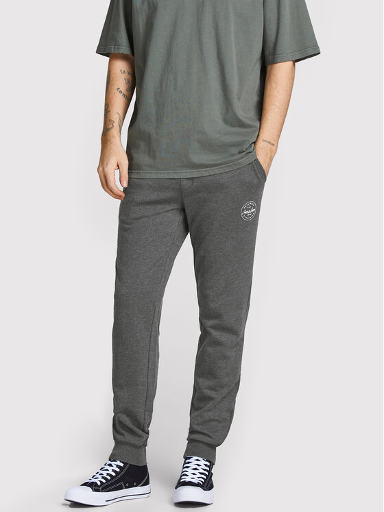 Jack&Jones Spodnji Del Trenirke Gordon 12165322 Siva Regular Fit