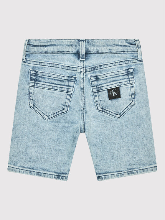 Calvin Klein Jeans Calvin Klein Jeans Pantaloncini di jeans IB0IB01173 Blu Relaxed Fit